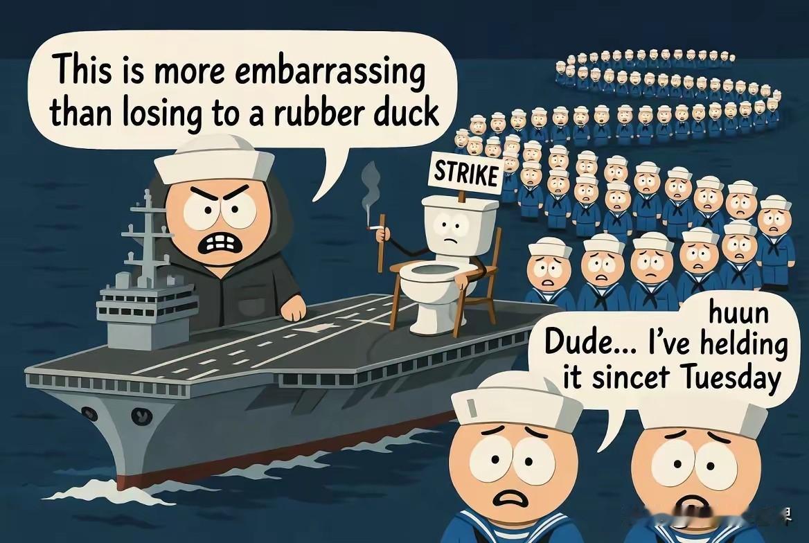 有时候小事情能够改变历史
有外界传闻，美国福特号航母因为真空厕所故障而不得不返航