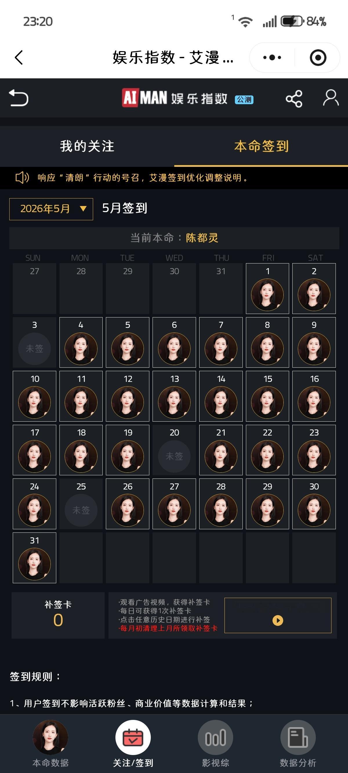 没想到人家艾漫只有三天忘记签了