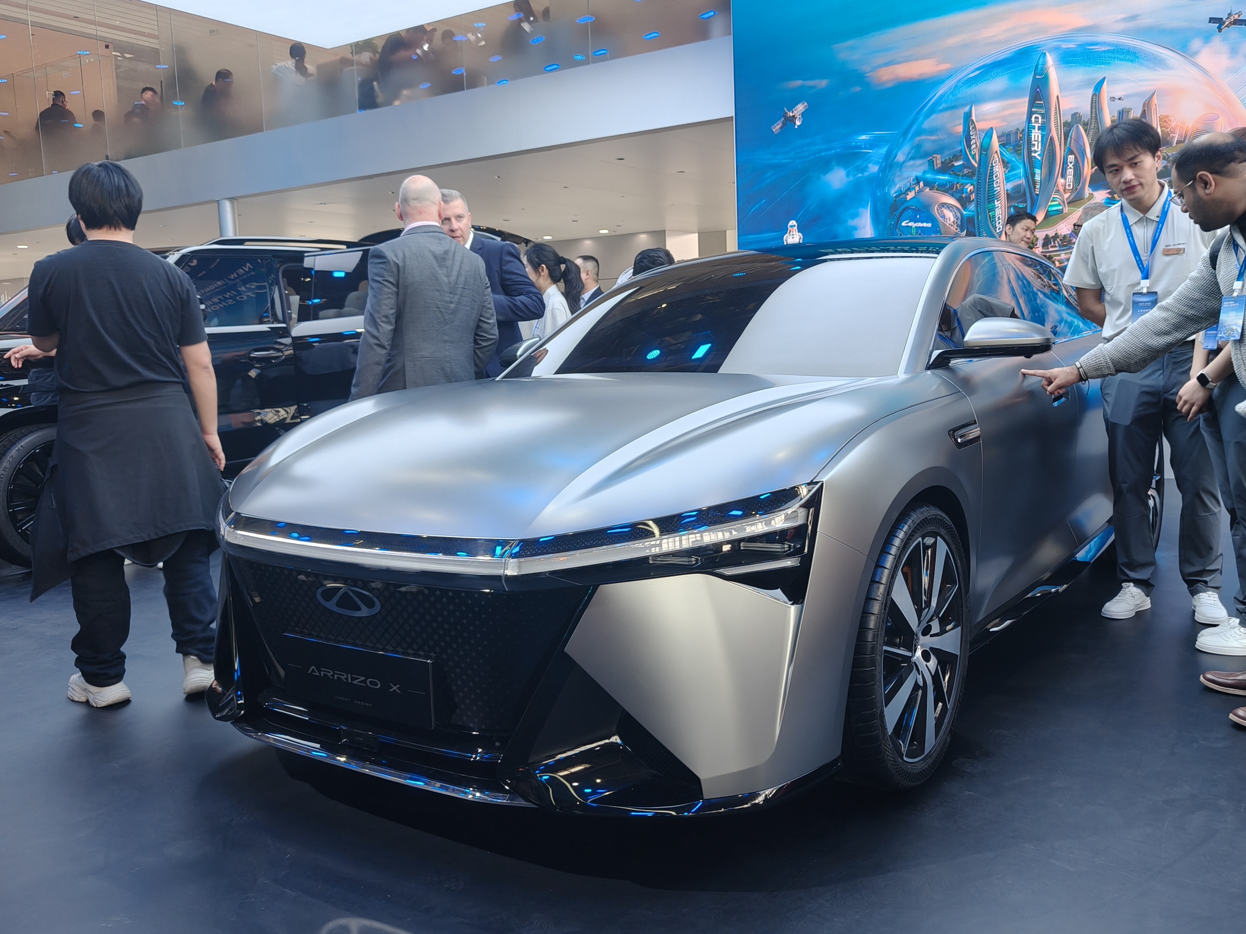 #2026北京车展#实拍奇瑞概念车型ARRIZO X，作为全新概念轿车，ARRI