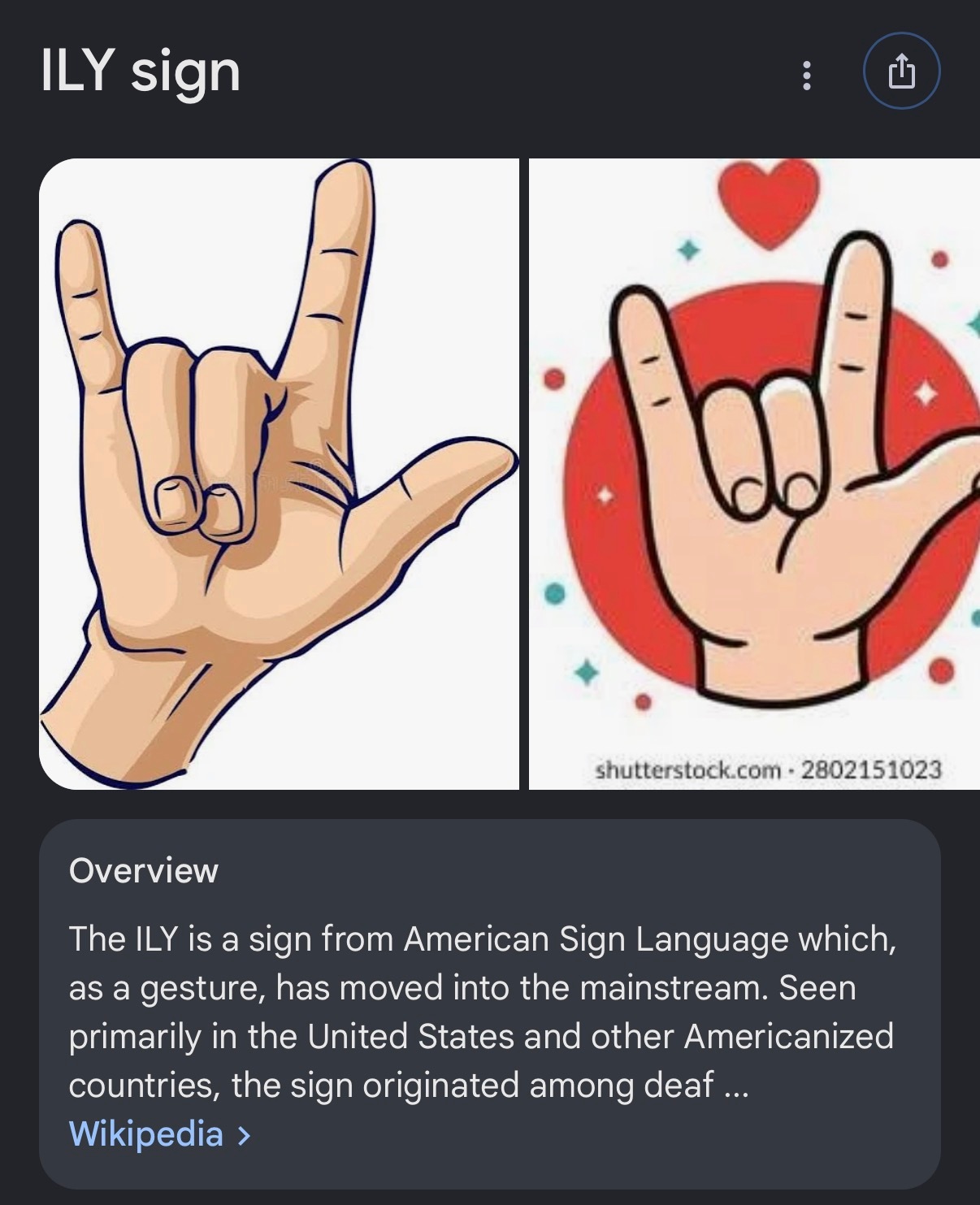 ILY sign我称之为美式比心🤟🏻 ​​​