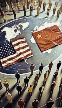 中国对美越来越强硬，是在逼美国走上苏联的老路！这招够狠——不正面硬撞，而是步步紧