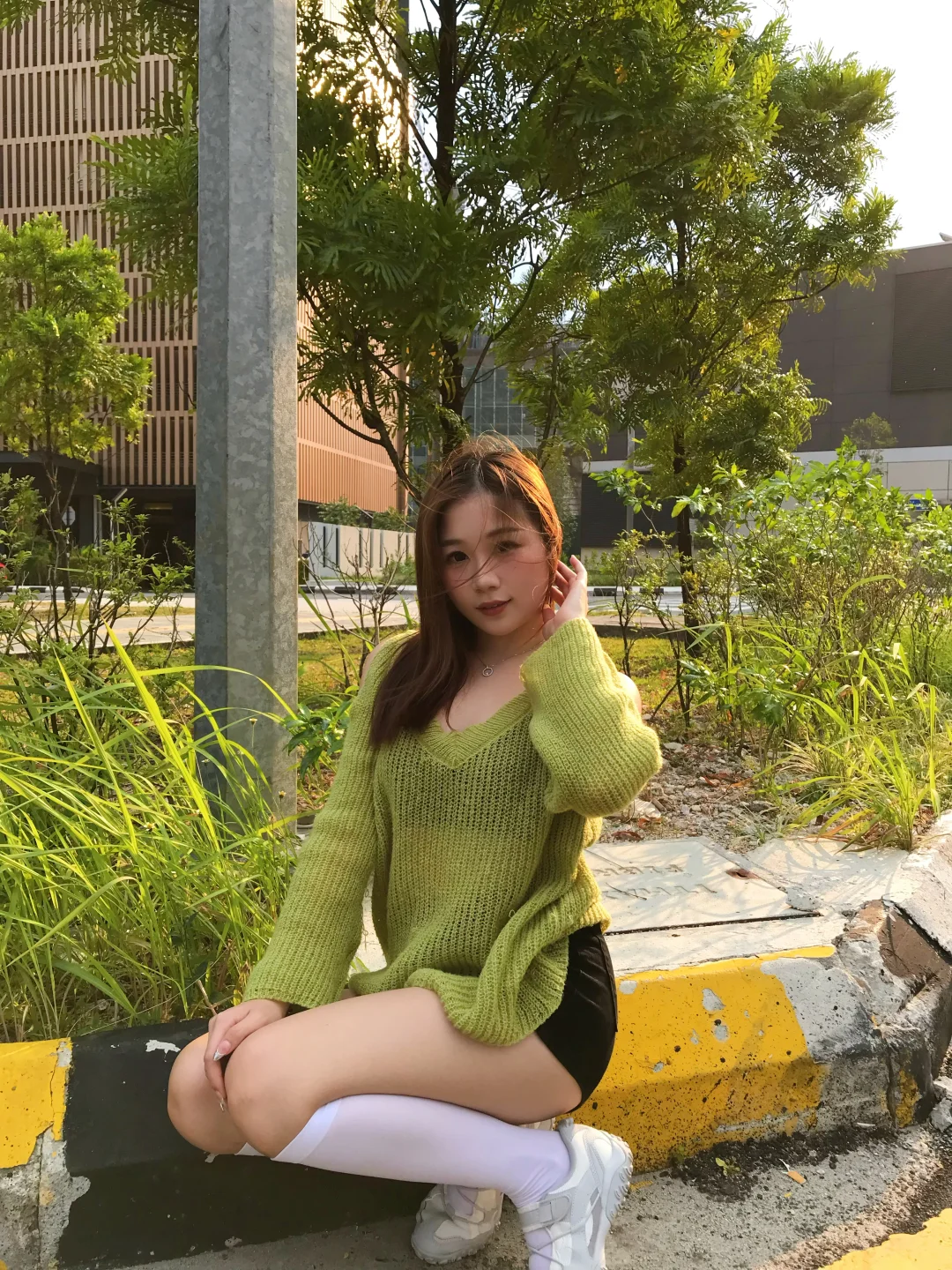 🇲🇾青色系氛围感拍照