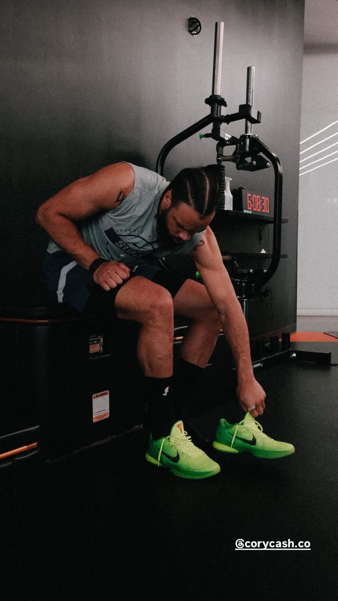 每天练球的龙哥 😤 （来源：狄龙社媒📸）菲尼克斯太阳 ｜旭日东升 ｜ 