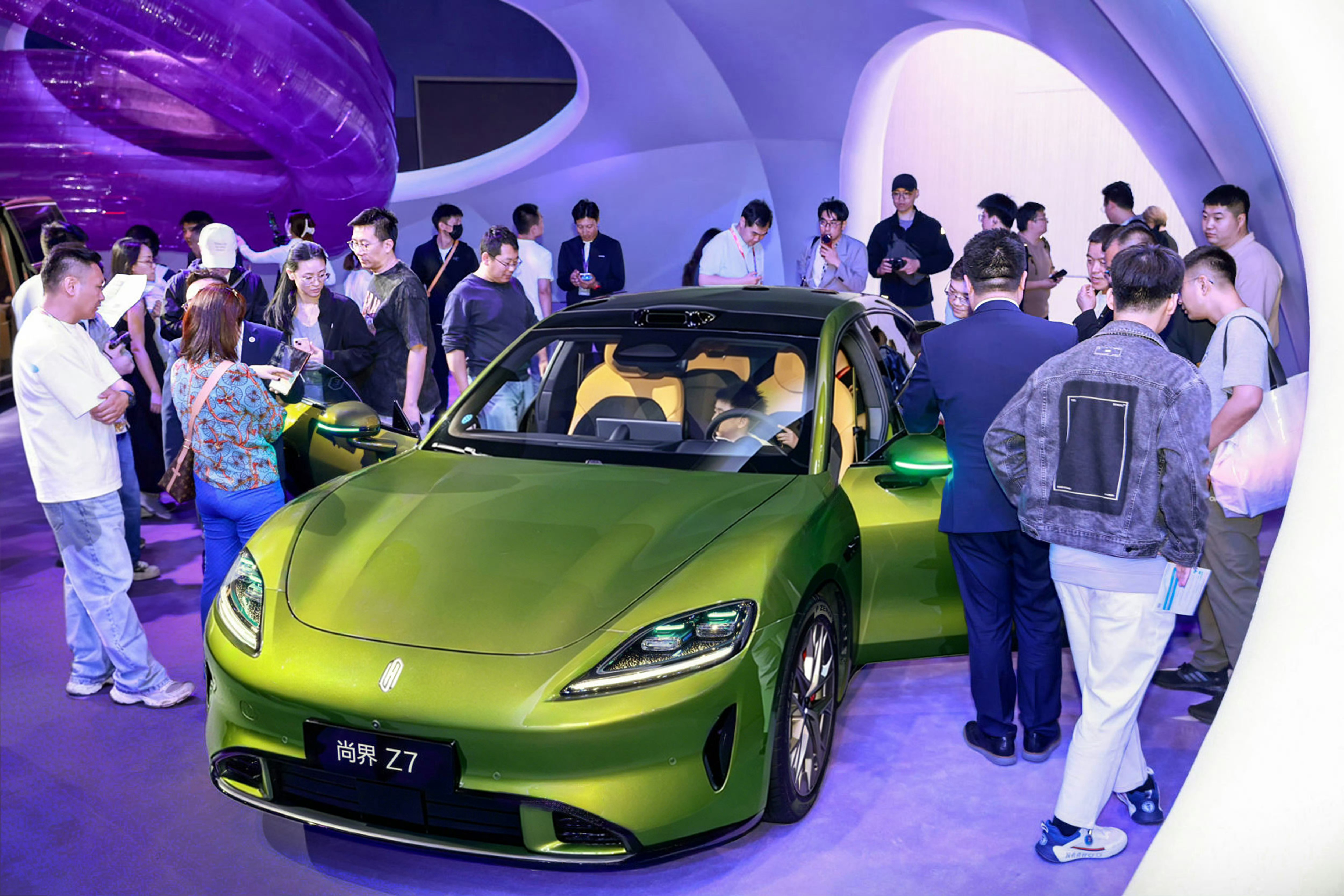 定的尚界Z7T老车主换购审批过了 一共相当于便宜了20500块小定5000权益 