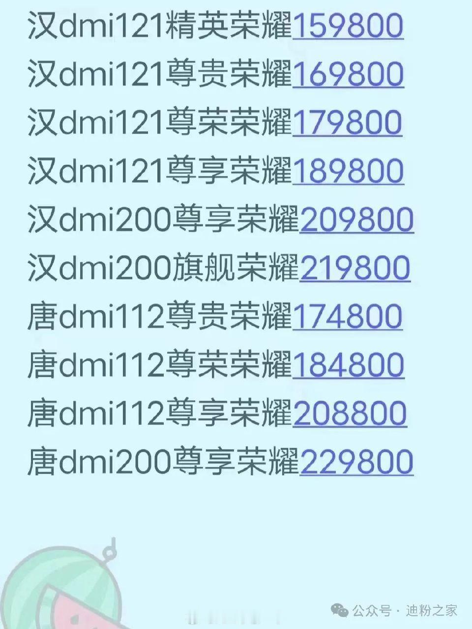 如果比亚迪汉15.9起，那我只能说杀疯了。这么符合中国人审美的车，这个售价绝对乱