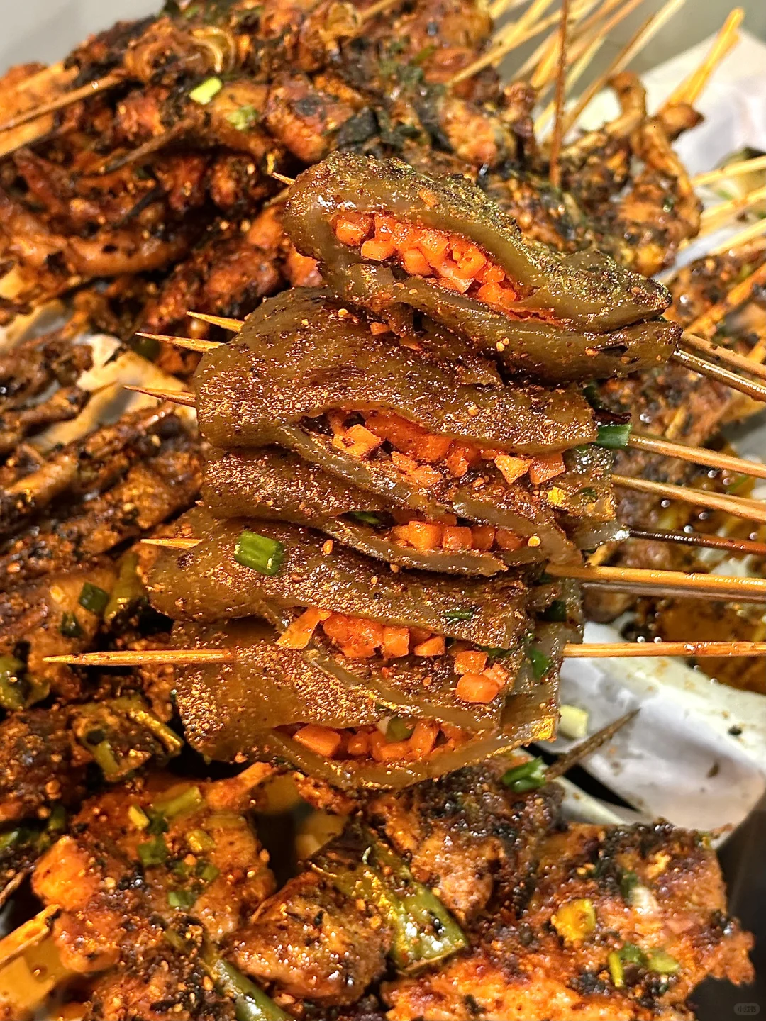 南坪‼️新开的‼️炭火烧烤好吃死了……