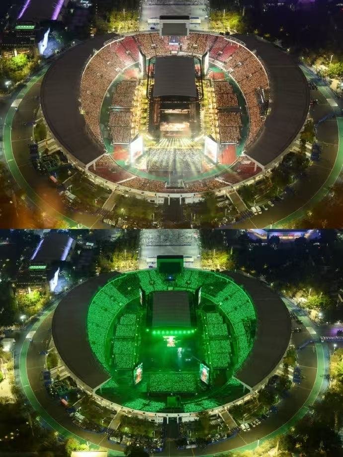 薛之谦演唱会ProMax版舞台 56块影院屏幕铺满视觉盛宴，25000人才能站满