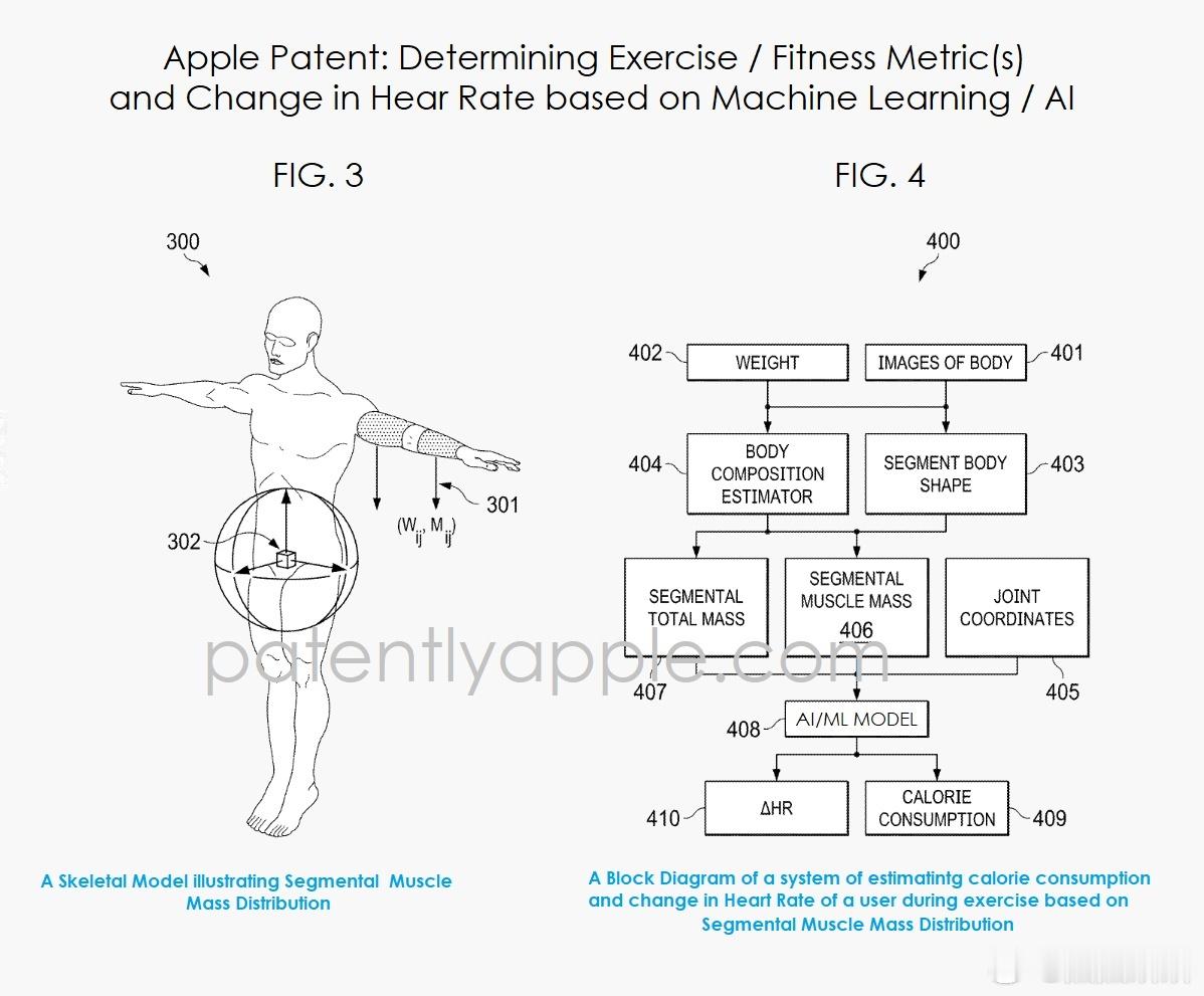 WWDC26人工智能发布周期内，Apple公开全新健身追踪专利，推出基于身体成分