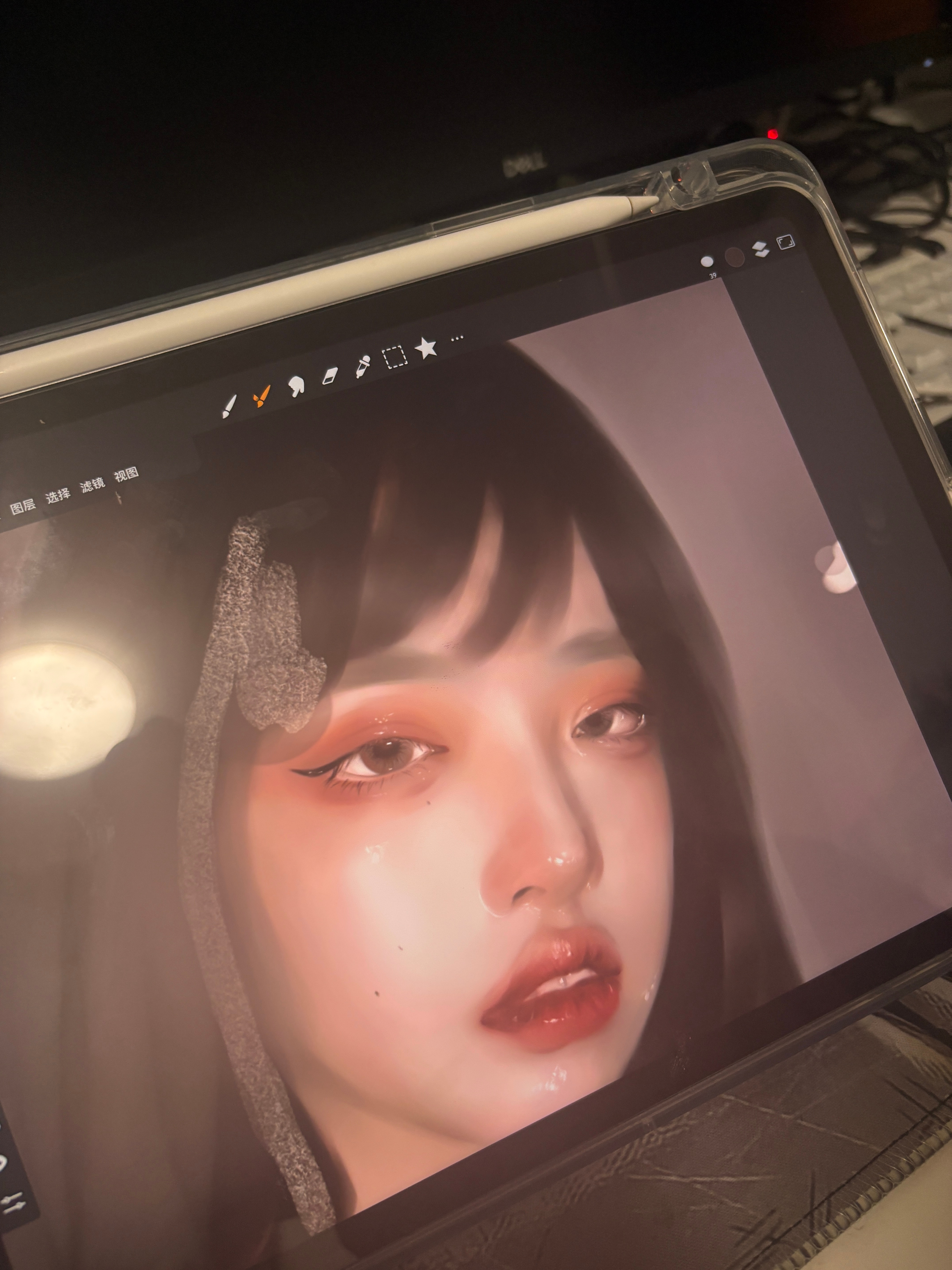 我真的要打小孩了 我妹把我画毁了 游戏禁赛了 虽然我不玩。 ​​​