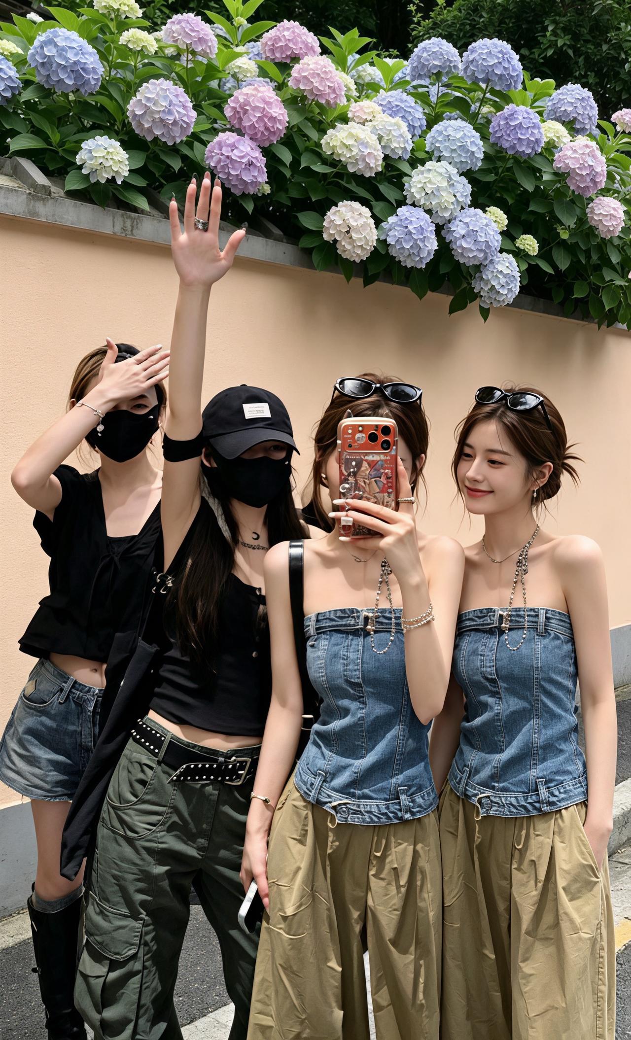辣妹姐妹穿搭 少女感夏日ootd