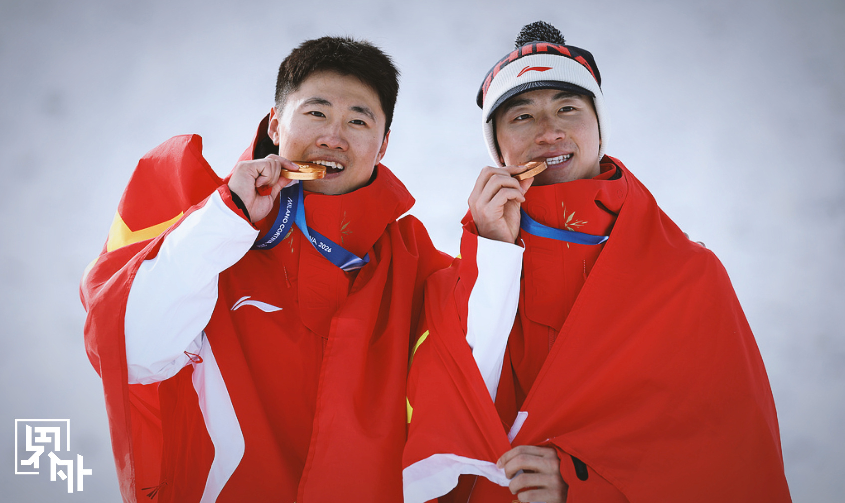 王心迪金牌米兰再次同时升起2面五星红旗 中国队米兰冬奥会第4金！王心迪勇夺自由式