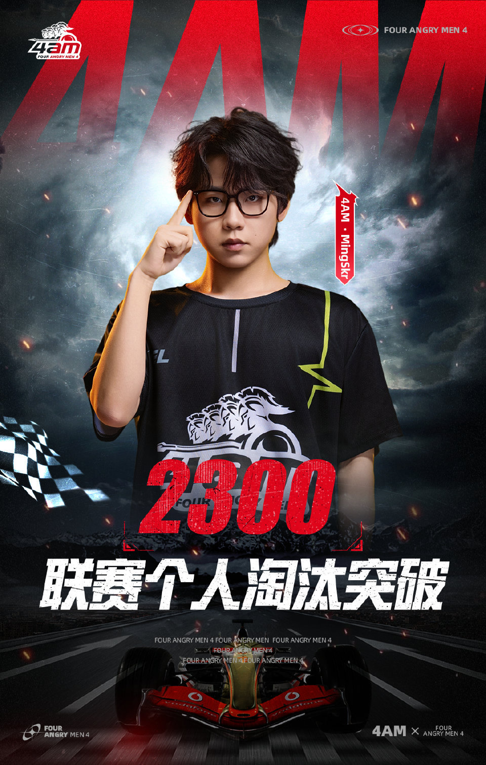 4AMmingskr联赛淘汰2300恭喜联赛个人淘汰突破2⃣️3️⃣0⃣️0⃣️