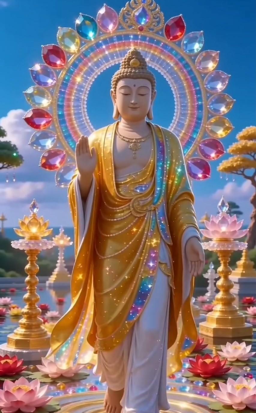 心怀善念，常持圣号，自得内心清净安稳
世间调心的方式有很多种，而心怀恭敬、常持圣