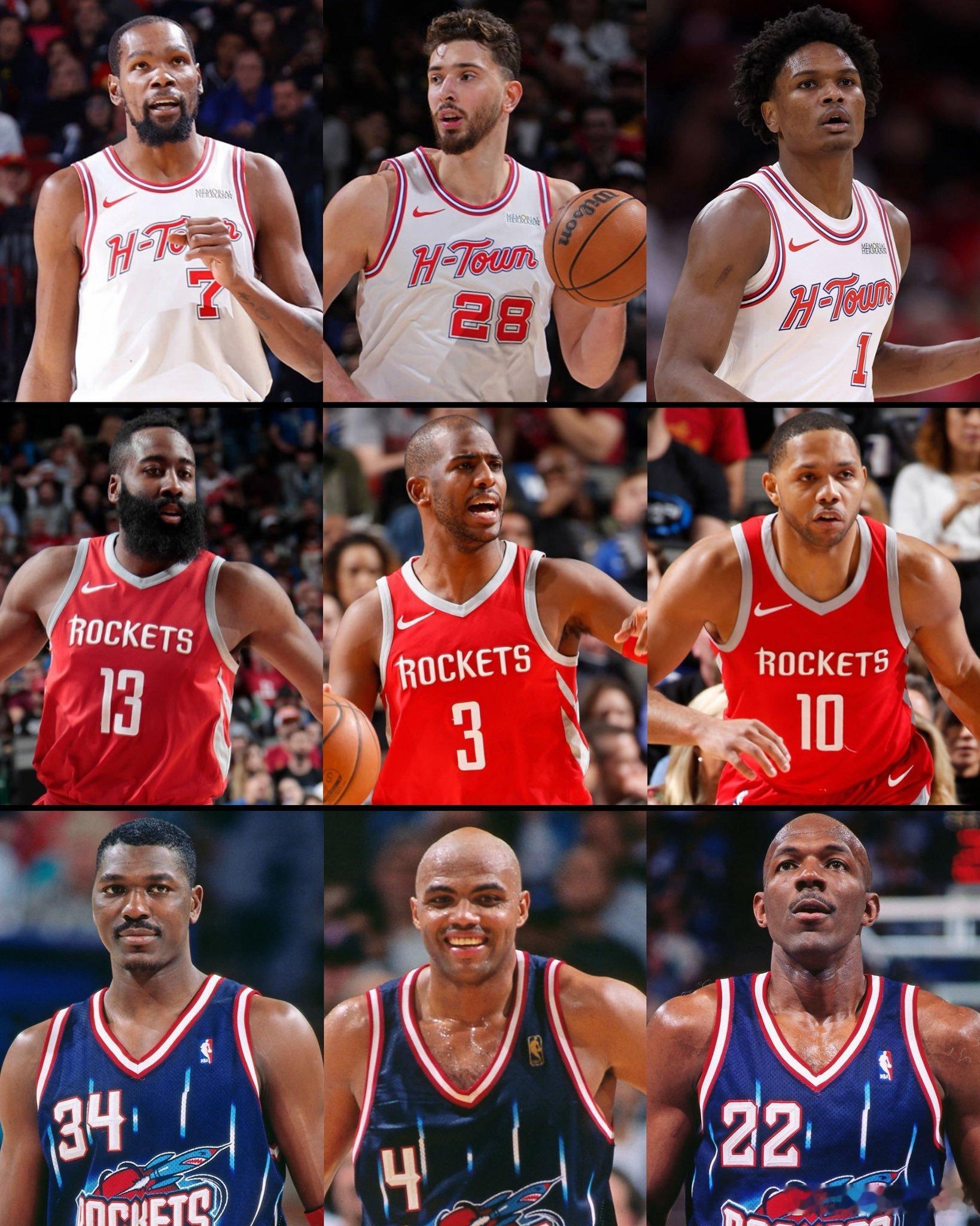 火箭历史有3个赛季，至少3名球员平均每场比赛至少得到18.0分🔥🔥2025-