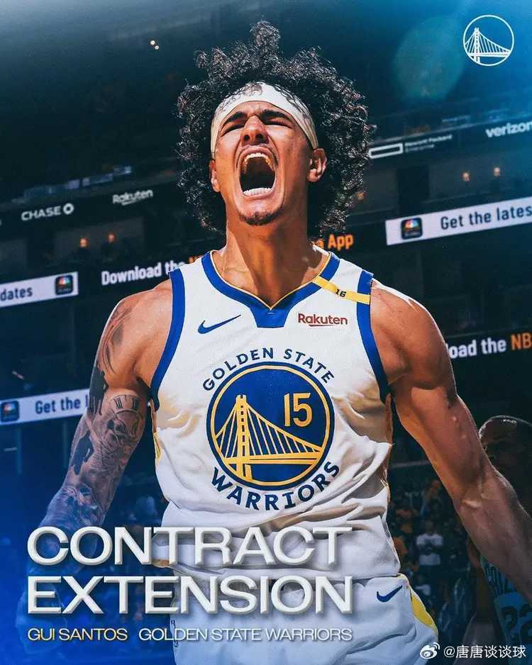 3月1日根据ESPN名记Shams的报道，金州勇士已经与队内现年23岁的巴西后卫