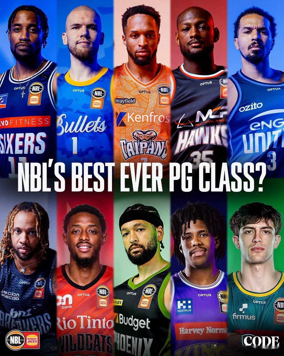 这一届NBL的控卫水准来到了史上最佳NBA[超话]nbl ​​​
