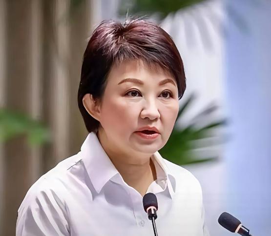 沉默就是回答！台中市市长卢秀燕被记者问到日本和菲律宾擅自把台湾省以东划成他们的经
