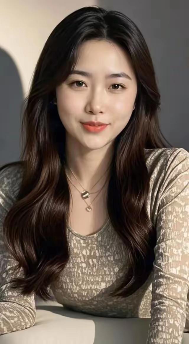下面图片中的两位美女，一位长发，一位短发。长发飘飘，显得美女温柔文雅，特别有女人