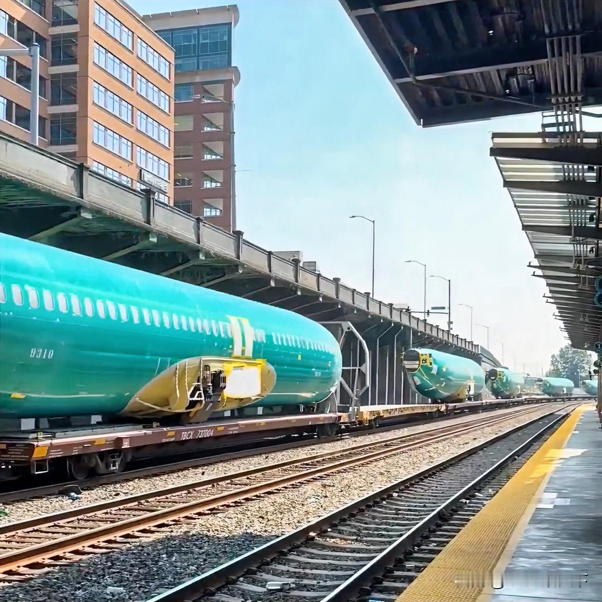 由堪萨斯州威奇托市的Spirit AeroSystems公司制造的波音737机身