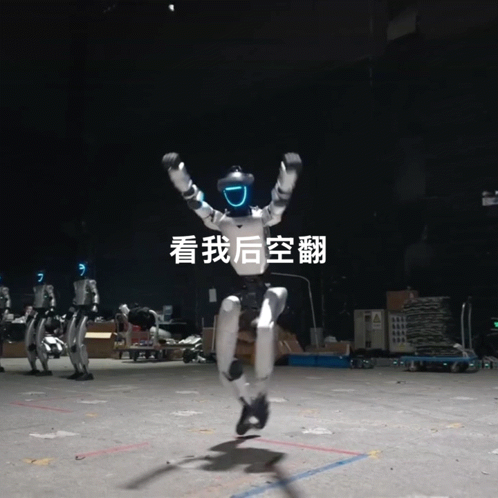 机器人界来了个不会塌房的顶流新年就要来点不一样的日常！在白玉兰320米高空 看不