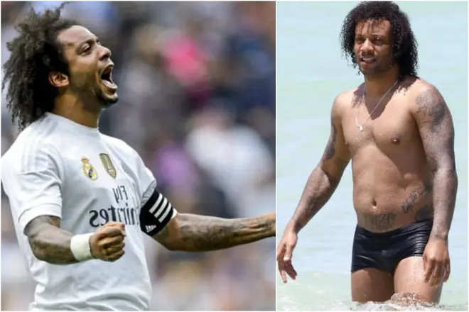 马塞洛：“前些日子，我还在家给孩子们看我以前的比赛视频。小儿子利亚姆突然问我，‘