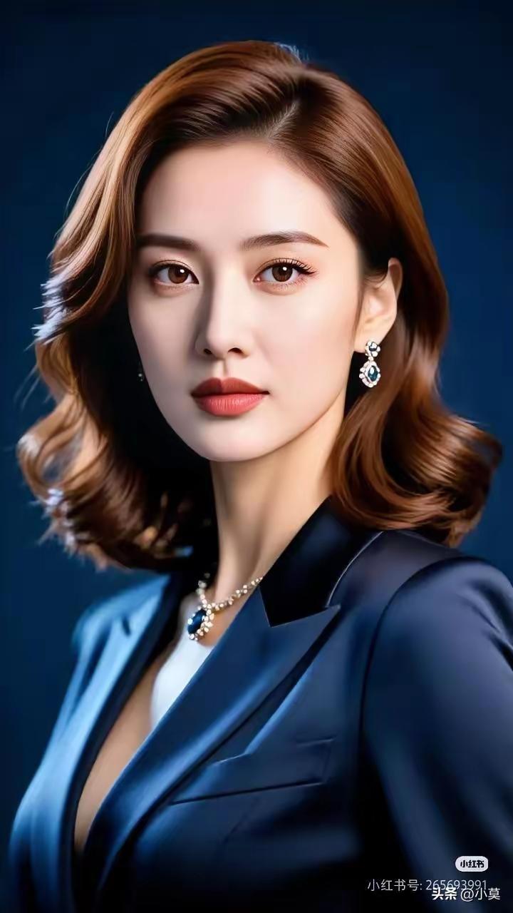 这位女士看起来好有气质！