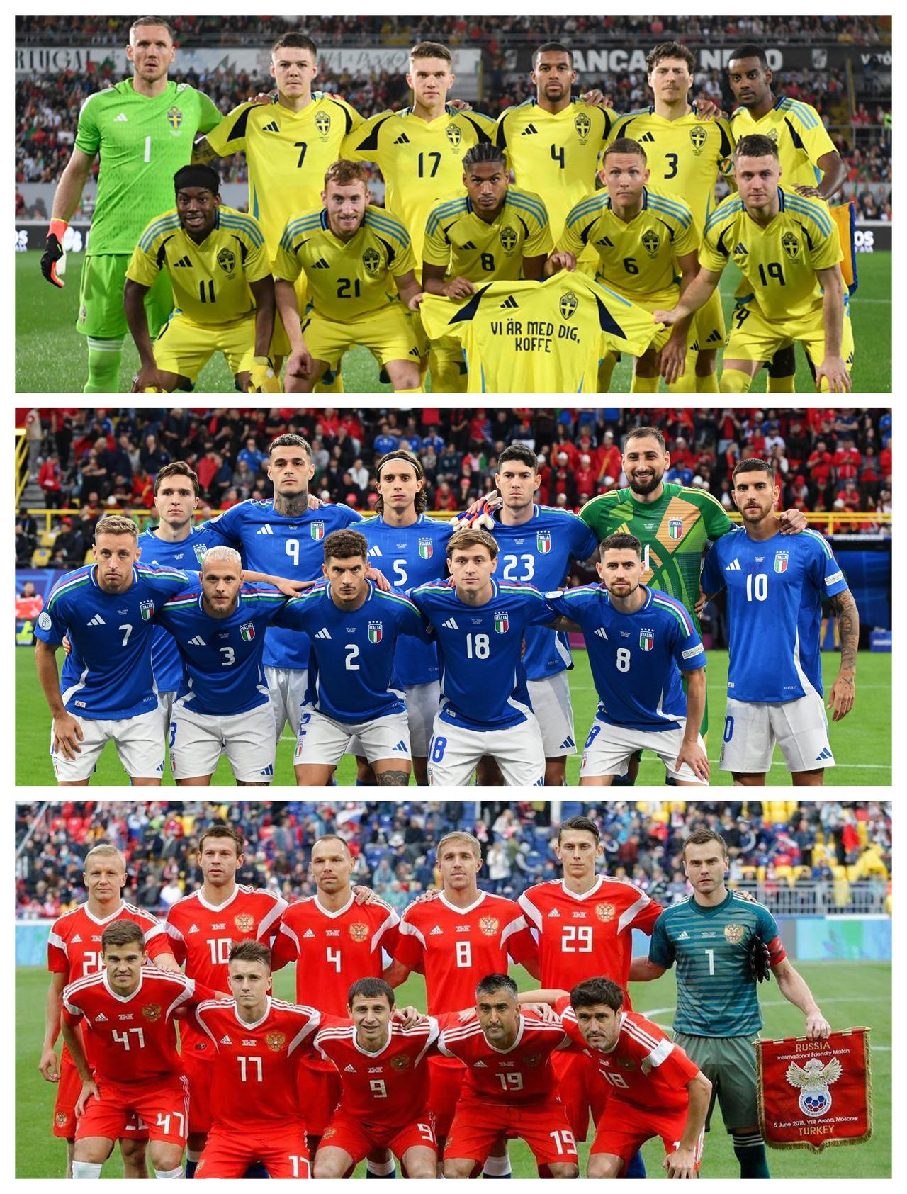 我建议中国明年可以搞个小世界杯！可以把类似瑞典、意大利、俄罗斯这种强队但没有进世