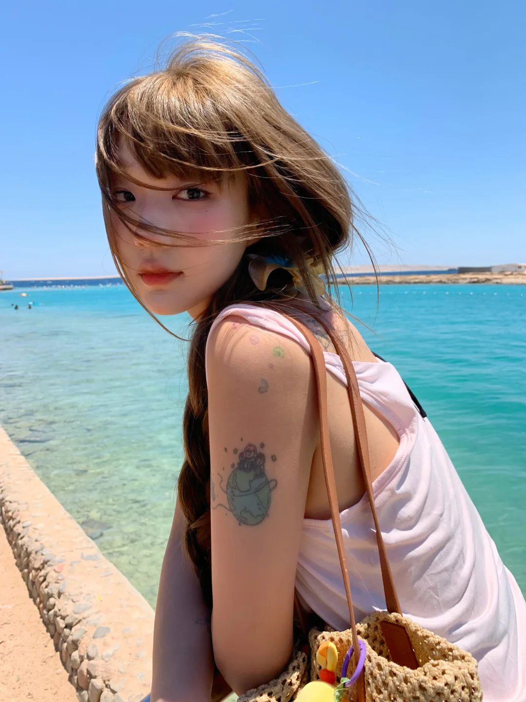 blue