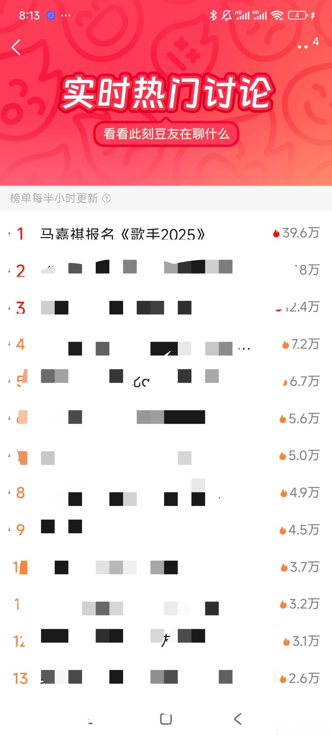 投，db也飚到rs第一了[吃瓜]哄笑你的目的达到了马嘉祺报名歌手揭榜 ​​​