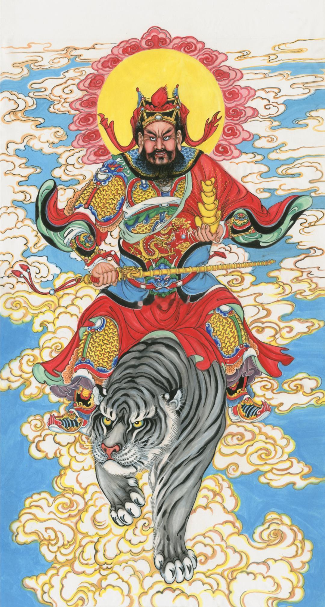 今日财神赵公明诞辰，礼赞敬拜，迎祥纳福，财运亨通，保佑全家富贵荣华！ ​​​