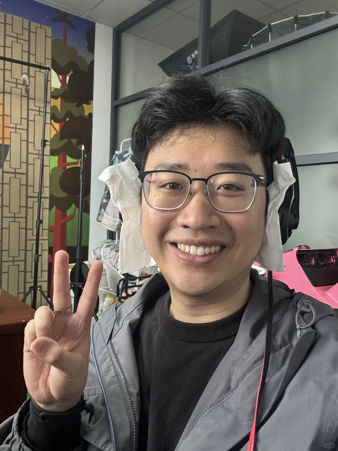 周一感觉自己很阳光