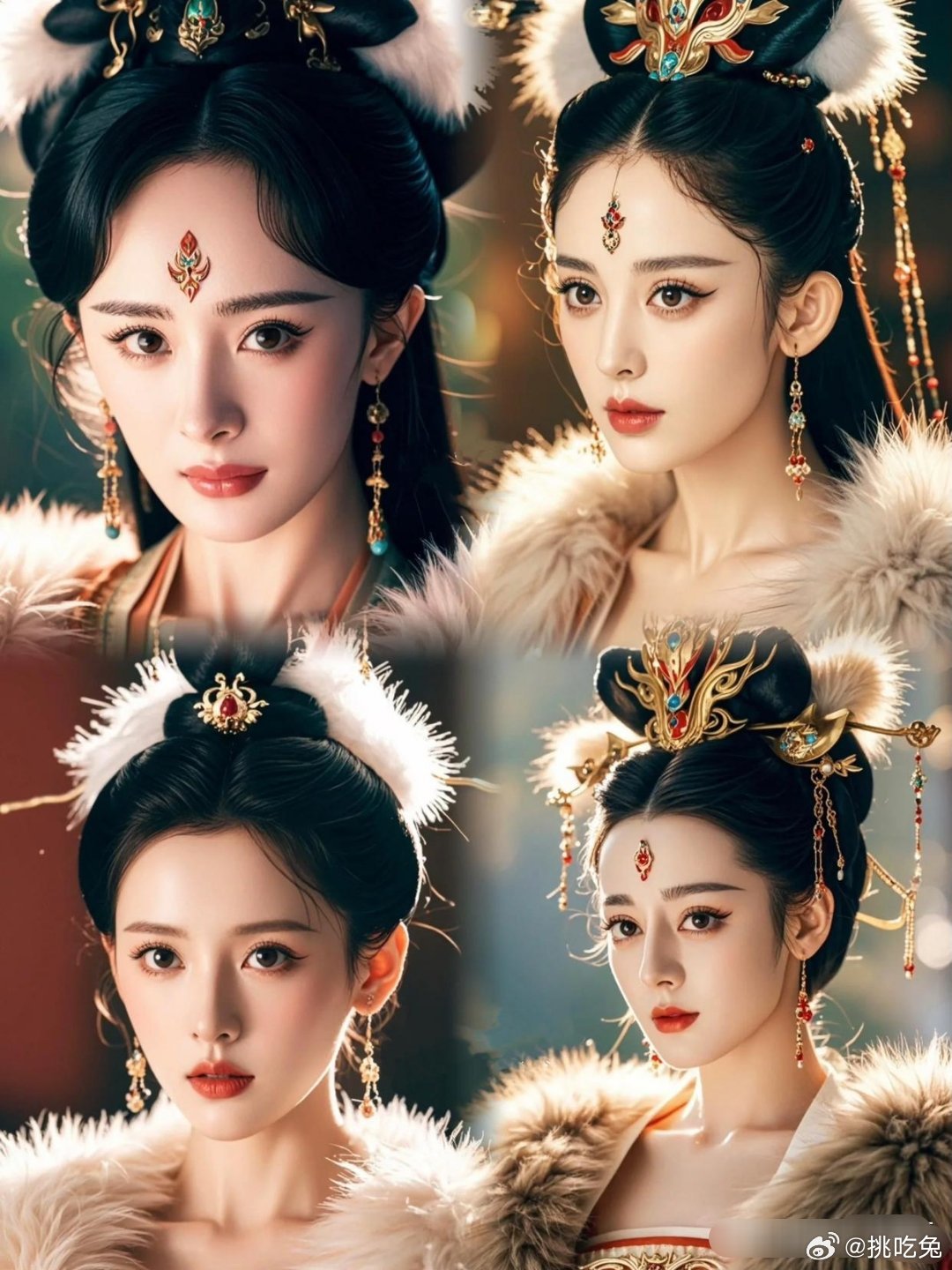 女明星个个都长得那么惊艳！谁来饰演“狐狸精”苏妲己更符合剧情人设呢？[doge]