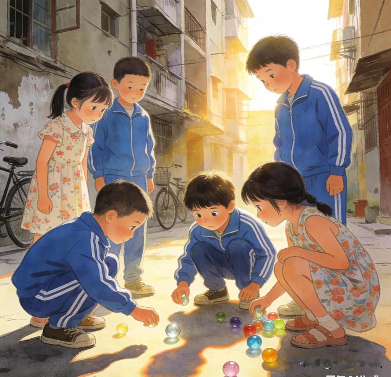 今天几个80后又回忆小的时候做的那些事，都觉得那会是快乐的，那会条件虽然比不上现