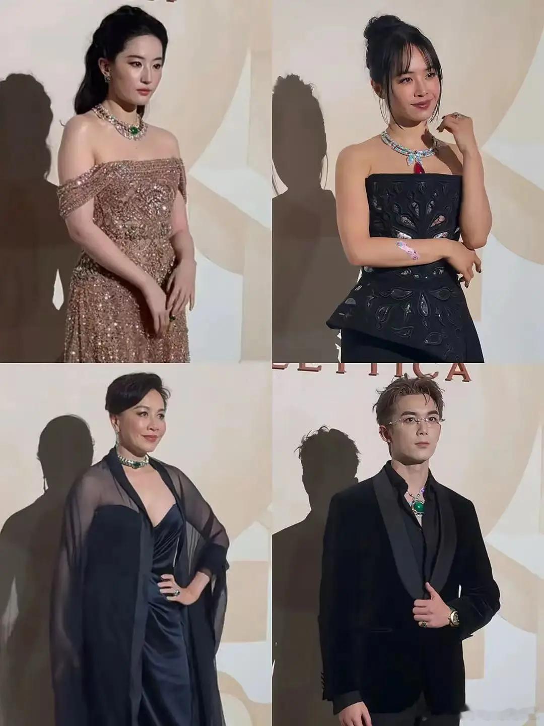 宝格丽现在走疲惫中年路线吗最有精神的居然是刘嘉玲。。。 ​​​