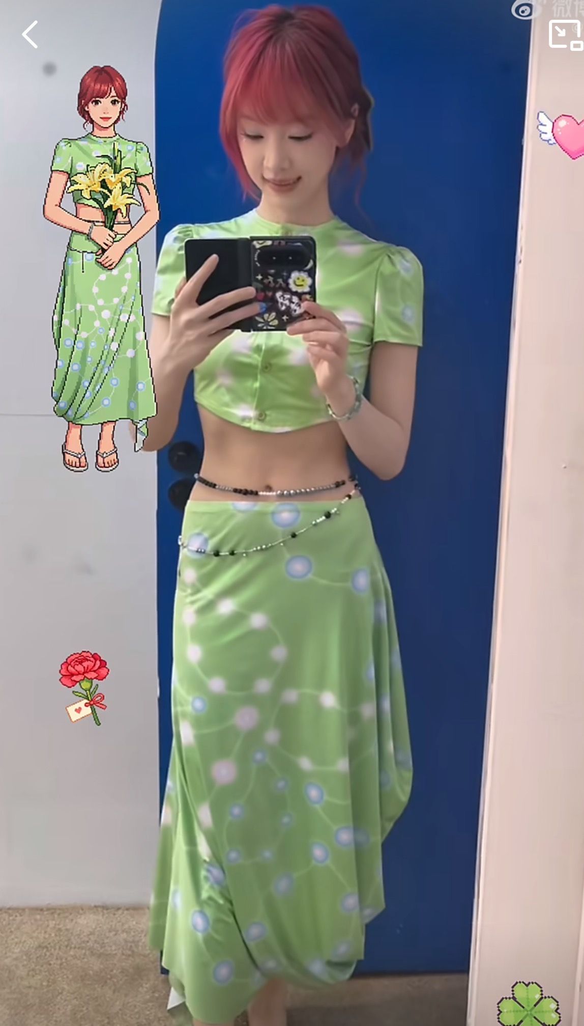 黄灿灿多巴胺穿搭大家都刷到这个可爱灿灿的vlog了吗？每一套造型都超美。当然作为