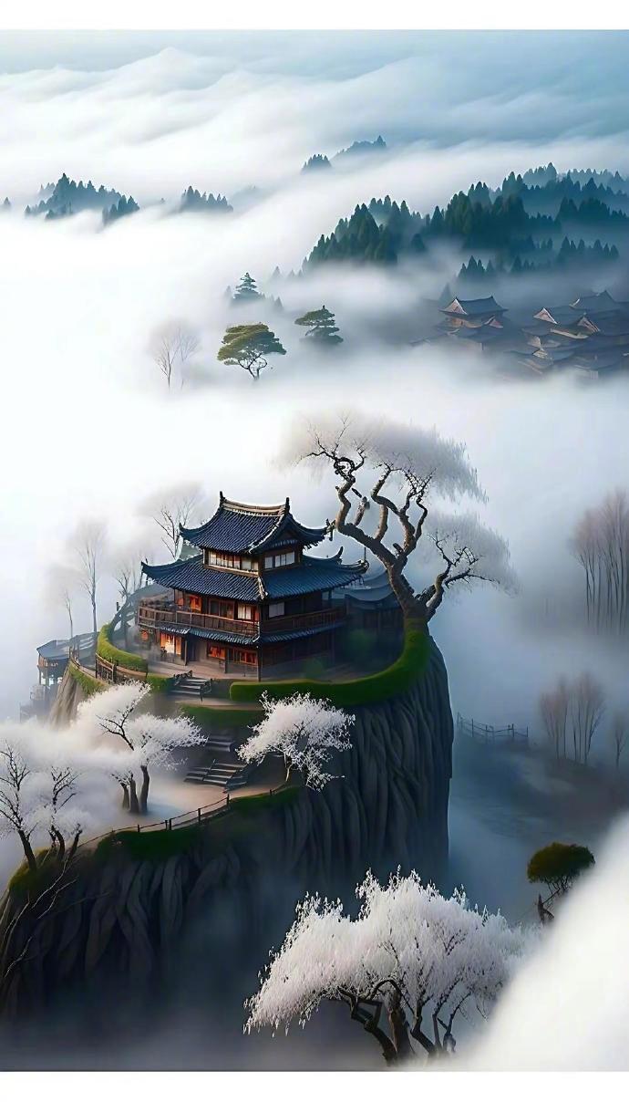 人间仙境，美如画卷～  