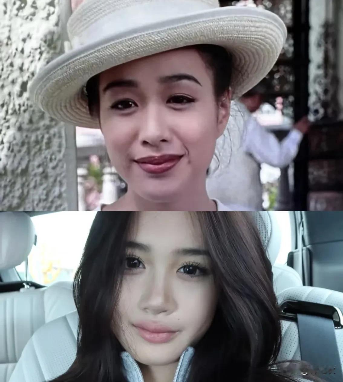 钟丽缇的三个女儿都很漂亮，而最漂亮的是小女儿，但是妈妈的美没有代餐，因为钟丽缇的