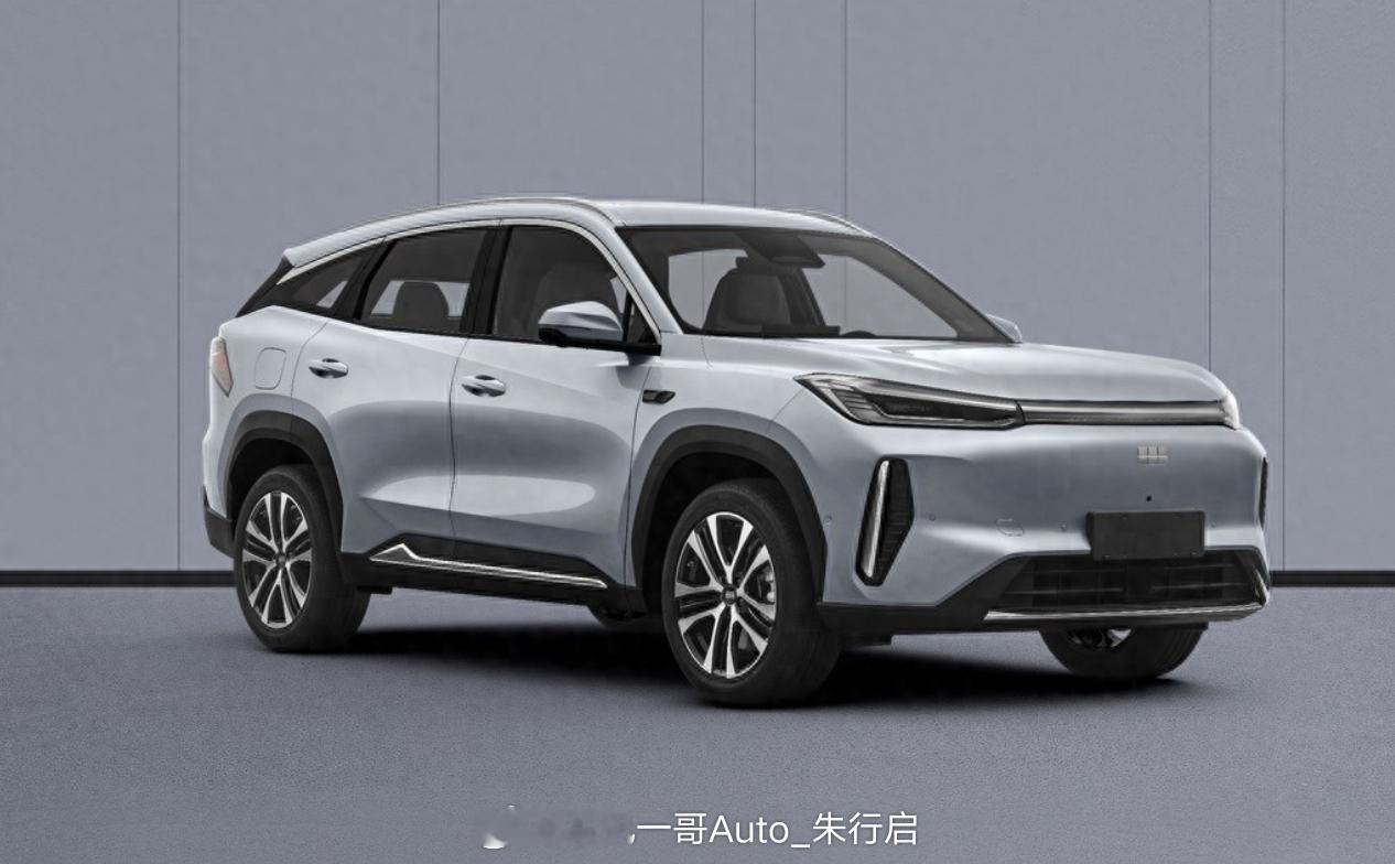 全新吉利银河M7 EM-i的实车图被曝光，11.58万元起售，新车的纯电续航里程