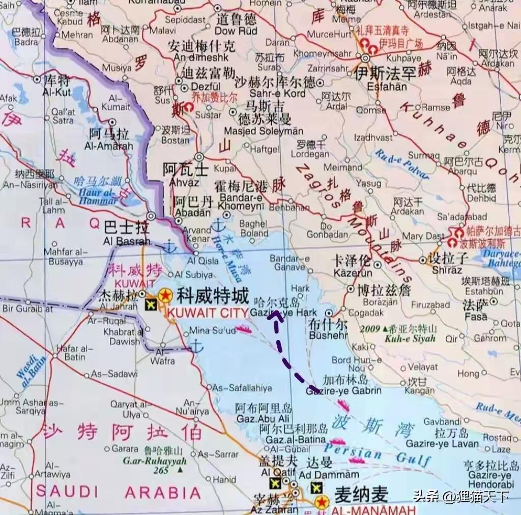 根据新华社报道的。美国要抢夺伊朗哈尔克岛？
也就在3月13日，美国总统特朗普在他
