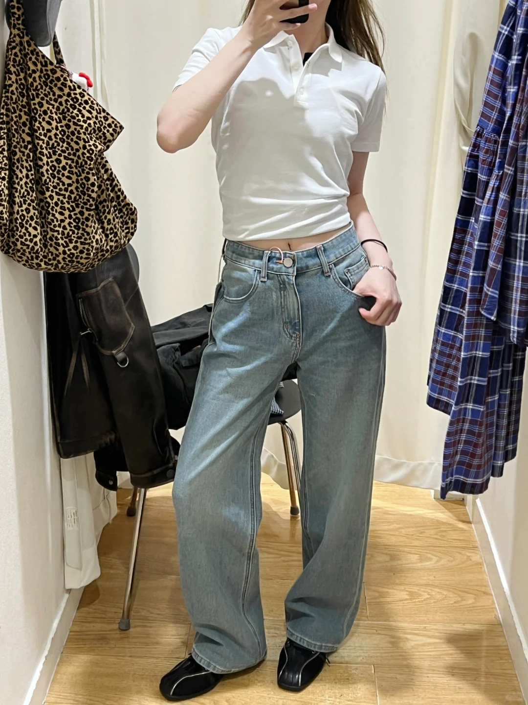 Muji新品polo短袖和格子衬衫很好穿呀！