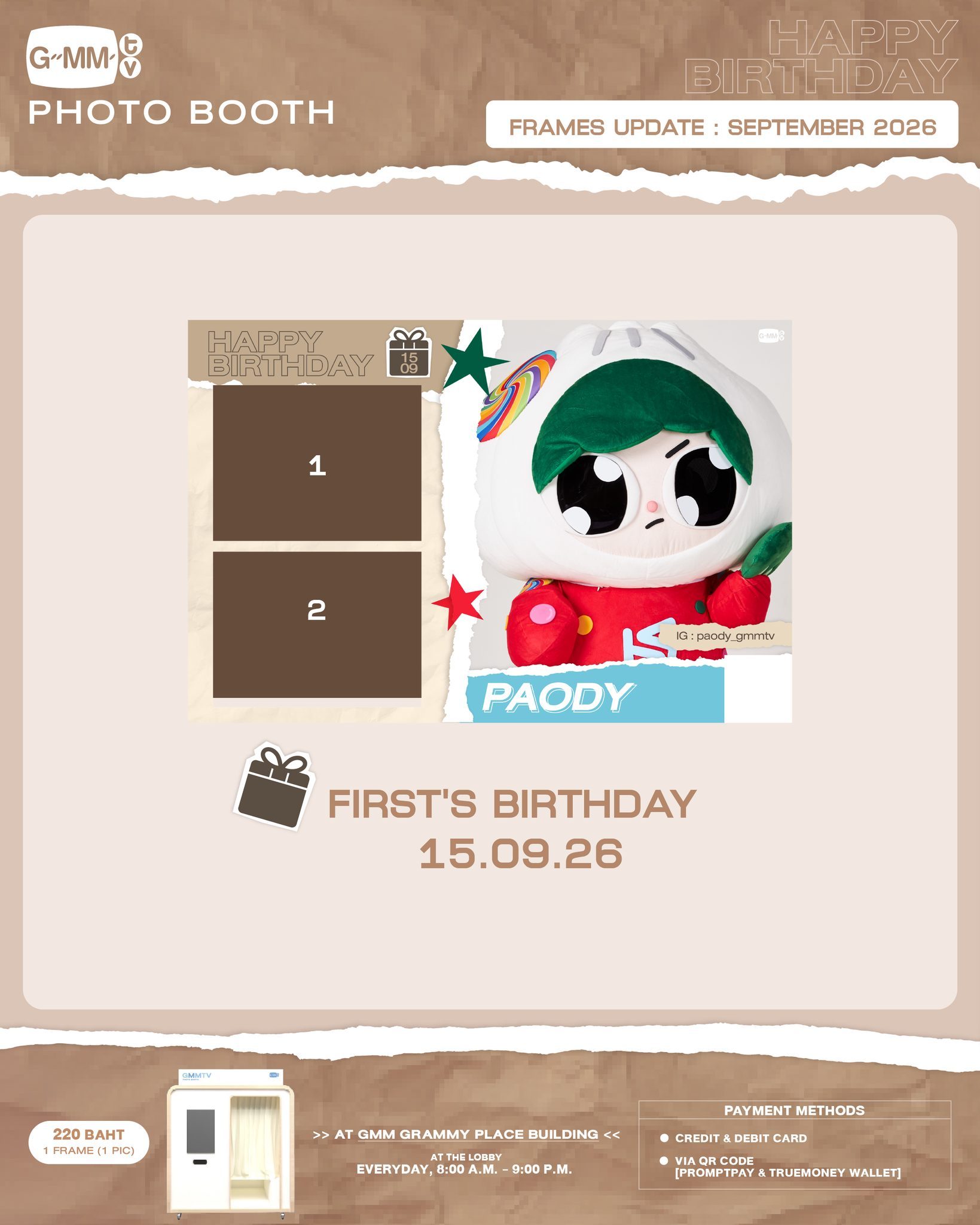 等一下等一下，到底是FIRST生日还是PAODY生日啦！！ ​​​
