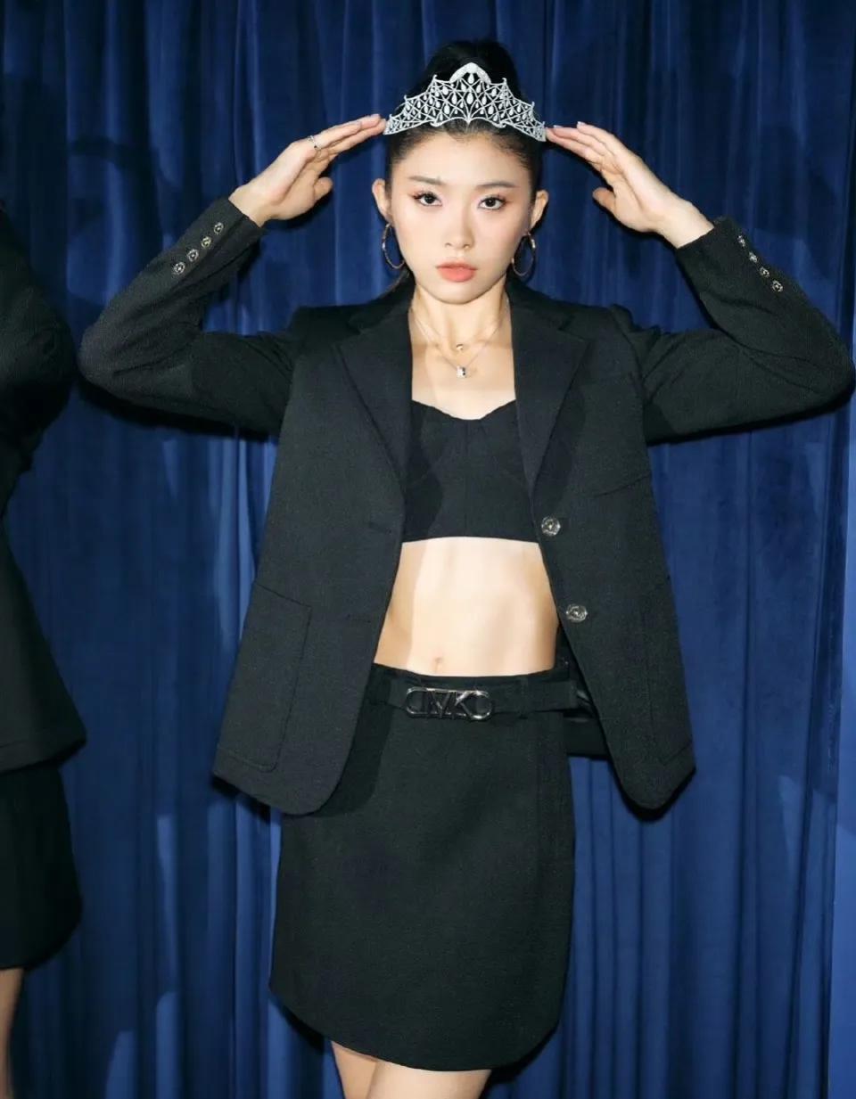 吴艳妮，
作为整个亚洲女性的速度标杆，
她的时尚度也非常不错，只是运气稍微差了些