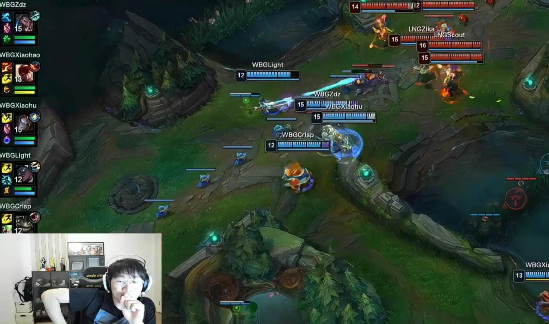 Ning：今天gala昂这手从正门走出去，看谁敢张嘴！#LNG对战WBG# #转