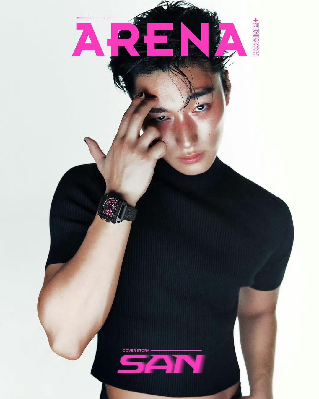 Arena Hommme+ Korea August 2025 ：崔伞SAN T