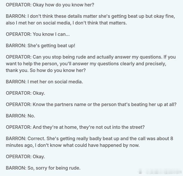 【news】《每日邮报》报道，巴伦·穿普去年一月在伦敦发生的一起袭击中救了一名女