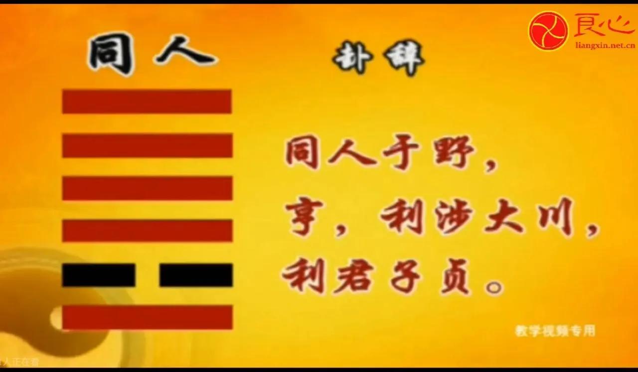 20241023同人卦
       同人于野，亨，利涉大川：邑（城里）人、郊（