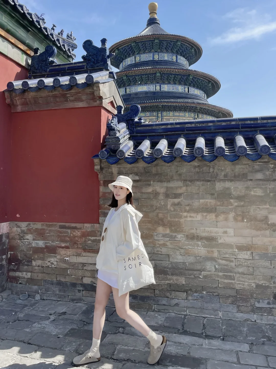 天坛公园感受北京的春天🍃