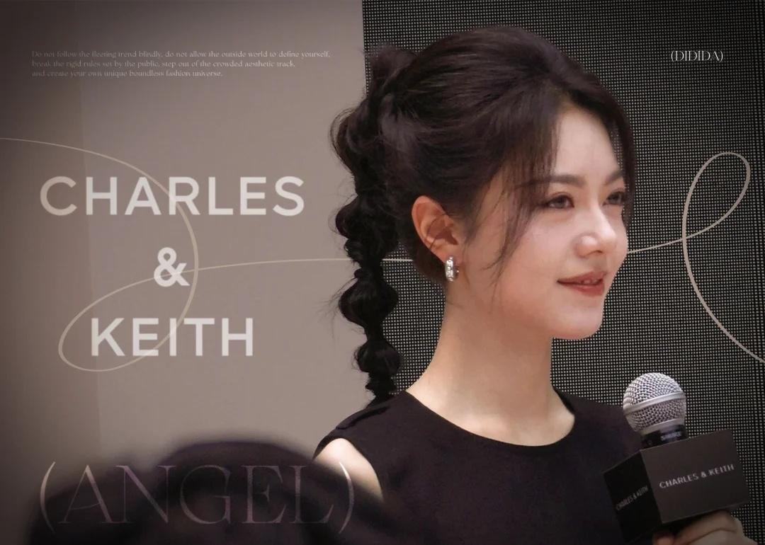 千金｜赵今麦♟️
终于见到麦麦了，开心！！！赵今麦 CharlesKeith品牌