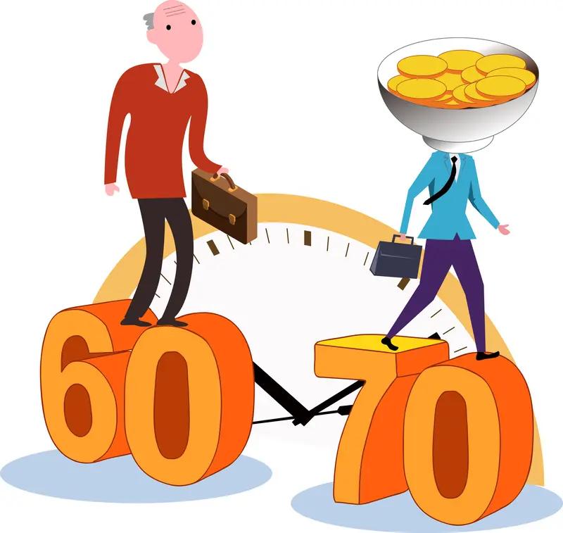 5000多点退休工资很高吗? 5000多点退休工资高不高，得看跟谁比。全国企业退