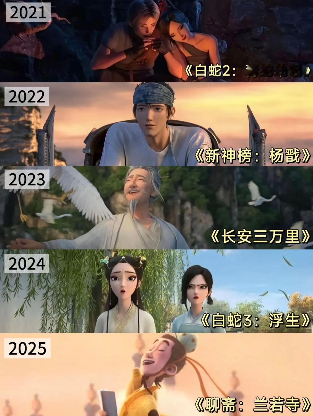 追光一年一部剧，
我跟两个孩子全部买单了。
觉得今年的《兰若寺》不如往年的几部，